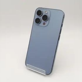 【中古】Apple docomo 【SIMフリー】 iPhone 13 Pro 256GB シエラブルー MLUU3J/A【なんば】保証期間１週間【ランクC】