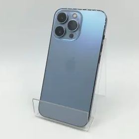 【中古】Apple docomo 【SIMフリー】 iPhone 13 Pro 256GB シエラブルー MLUU3J/A【千葉】保証期間１ヶ月【ランクA】