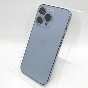 【中古】Apple 楽天モバイル 【SIMフリー】 iPhone 13 Pro 256GB シエラブルー MLUU3J/A【高崎モントレー】保証期間１ヶ月【ランクC】