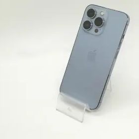【中古】Apple au 【SIMフリー】 iPhone 13 Pro 256GB シエラブルー MLUU3J/A【OSU301】保証期間１ヶ月【ランクA】