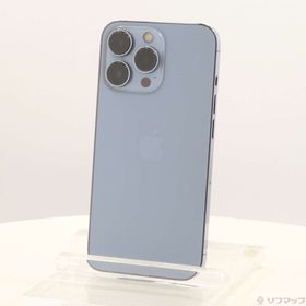 (中古)Apple iPhone13 Pro 256GB シエラブルー MLUU3J/A SIMフリー(262-ud)