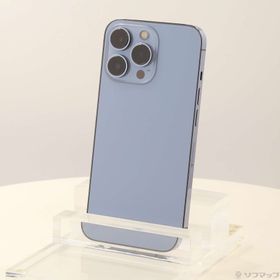 (中古)Apple iPhone13 Pro 256GB シエラブルー MLUU3J/A SIMフリー(295-ud)