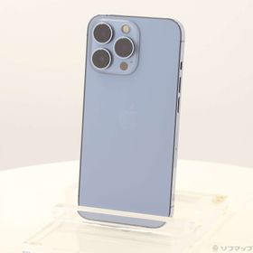 (中古)Apple iPhone13 Pro 256GB シエラブルー MLUU3J/A SIMフリー(196-ud)
