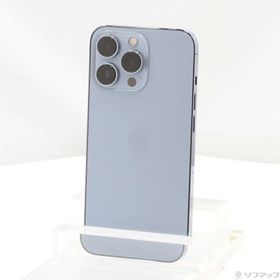 (中古)Apple iPhone13 Pro 256GB シエラブルー MLUU3J/A SIMフリー(305-ud)