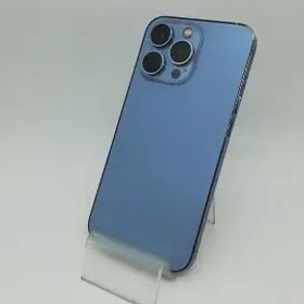 【中古】Apple 国内版 【SIMフリー】 iPhone 13 Pro 256GB シエラブルー MLUU3J/A【秋葉本店】保証期間１ヶ月【ランクC】