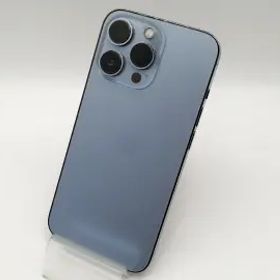 【中古】Apple docomo 【SIMフリー】 iPhone 13 Pro 256GB シエラブルー MLUU3J/A【OSU301】保証期間１ヶ月【ランクC】