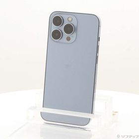 (中古)Apple iPhone13 Pro 256GB シエラブルー MLUU3J/A SIMフリー(295-ud)