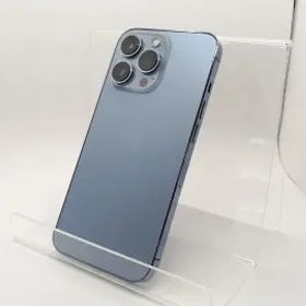 【中古】Apple docomo 【SIMフリー】 iPhone 13 Pro 256GB シエラブルー MLUU3J/A【川崎駅前】保証期間１ヶ月【ランクC】
