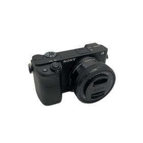 SONY◆デジタル一眼カメラ α6400 ILCE-6400L パワーズームレンズキット [ブラック]//
