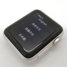 【中古】Apple Apple Watch Series3 GPS 38mm シルバーアルミケース (バンド無し)【三宮センター】保証期間１ヶ月【ランクB】