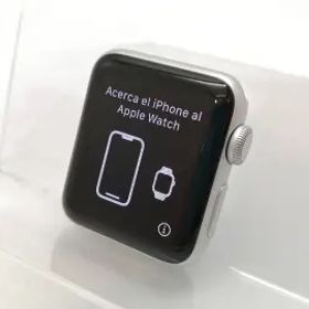 【中古】Apple Apple Watch Series3 GPS 38mm シルバーアルミケース (バンド無し)【高崎モントレー】保証期間１ヶ月【ランクB】