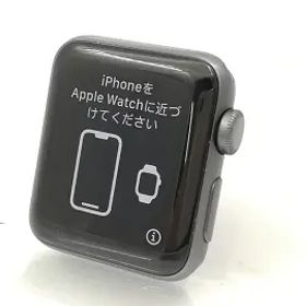 【中古】Apple Apple Watch Series3 38mm GPS スペースグレイアルミニウム/ブラックスポーツバンド MQKV2J/A【大宮東口】保証期間１週間