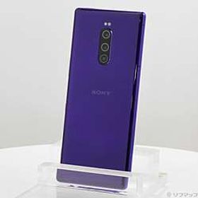 〔中古品〕 Xperia 1 64GB パープル SOV40 auロック解除SIMフリー ［6.5インチ有機EL／Snapdragon 855／RAM:6GB／ナノSIM］〔中古品〕 Xperia 1 64GB パープル SOV40 auロック解除SIMフリー ［6.5インチ有機EL／Snapdragon 855／RAM:6GB／ナノSIM］