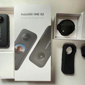 Insta360 ONE X2 本体 レンズガード、バッテリー、カバー付き