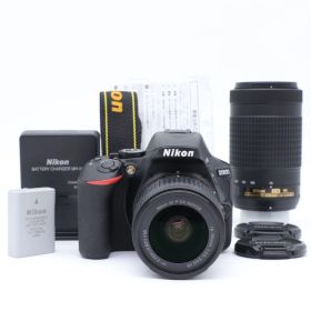 【送料無料】【美品】D5600 ダブルズームキット【ショット数 1112回】