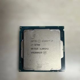 Intel Core i7 8700 CPU 本体