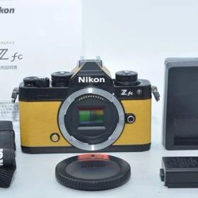 1156★美品・ショット数8463回★Nikon ミラーレス一眼カメラ Zfc ボディ プレミアムエクステリア マスタードイエロー
