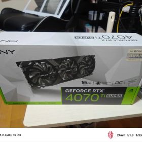 PNY GeForce RTX4070Ti SUPER 本体(ソテー無)