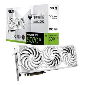 ASUS TUF GAMING GeForce RTX 5070 Ti 16GB GDDR7 ホワイト OC エディション ビデオカード TUF-RTX5070TI-O16G-WHITE-GAMING 国内正規代理店品