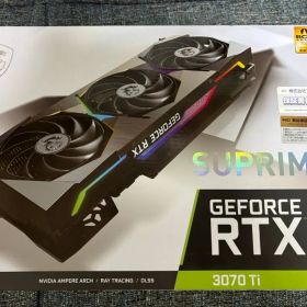 MSI GeForce RTX 3070 Ti SUPRIM X 本体