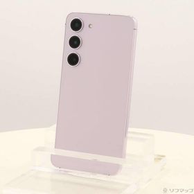 〔中古〕SAMSUNG(サムスン) Galaxy S23 256GB ラベンダー SC-51D docomo SIMフリー〔198-ud〕