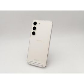 【中古】SAMSUNG docomo 【SIMフリー】 Galaxy S23 クリーム 8GB 256GB SC-51D【なんば】保証期間１ヶ月【ランクB】
