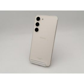 【中古】SAMSUNG docomo 【SIMフリー】 Galaxy S23 クリーム 8GB 256GB SC-51D【なんば】保証期間１ヶ月【ランクB】