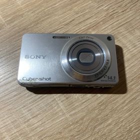 1557 Sony Cyber-Shot DSC-W350 シルバー ジャンク品 デジカメ【ネ】