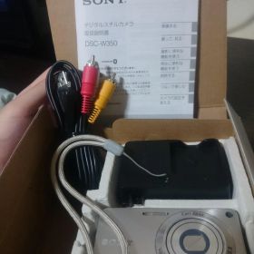 ソニー SONY デジタルカメラ Cybershot W350 シルバー DSC-W350/S(中古品)
