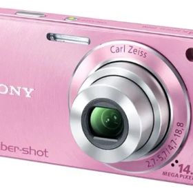 ソニー SONY デジタルカメラ Cybershot W350 ピンク DSC-W350/P(中古品)
