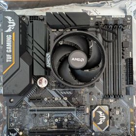 TUF B450M-PRO GAMING + AMD Ryzen 5 3600