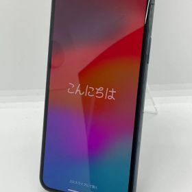 @【中古品】iPhone 11 Pro MAX au SIMロック解除済 64GB ミッドナイトグリーン 1371
