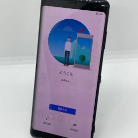 @【訳あり品】Xperia XZ3 au SIMロック解除済 64GB ブラック 4417