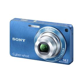 ソニー SONY デジタルカメラ Cybershot W350 ブルー DSC-W350/L(中古品)