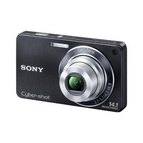 ソニー SONY デジタルカメラ Cybershot W350 ブラック DSC-W350/B(中古品)