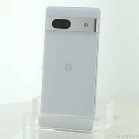 〔中古〕GOOGLE(グーグル) Google Pixel 7a 128GB スノー GOSAU2 Softbank SIMフリー〔377-ud〕