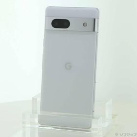 〔中古〕GOOGLE(グーグル) Google Pixel 7a 128GB スノー GOSAU2 Softbank SIMフリー〔377-ud〕