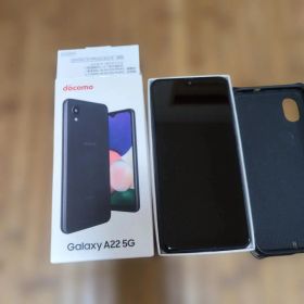 Galaxy A22 5G (SC-56B) docomo 本体 ケース付