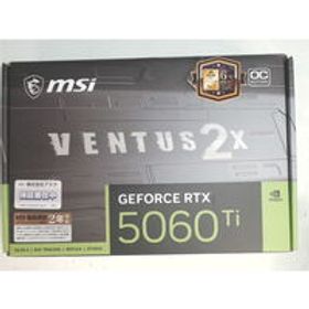 中古 MSI GeForce RTX 5060 Ti 8G VENTUS 2X OC PLUS (RTX5060Ti 8G) 4540002315 状態： C:並品