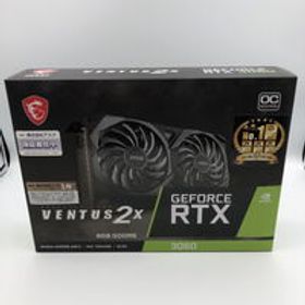 中古 MSI GeForce RTX 3060 VENTUS 2X 8G OC (RTX3060 8G) 175495 状態： C:並品