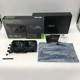 中古 ASUS DUAL-RTX4070-O12G-EVO (RTX4070 12GB) 4640003003 状態： C:並品
