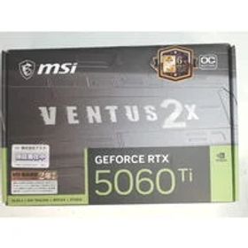 中古 MSI GeForce RTX 5060 Ti 8G VENTUS 2X OC PLUS (RTX5060Ti 8G) 4540002315 状態： C:並品