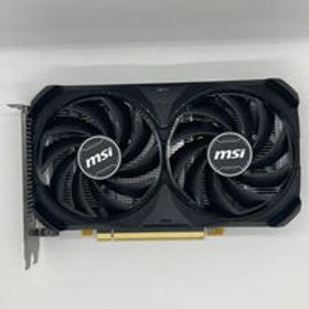 中古 MSI GeForce RTX 4060 VENTUS 2X BLACK 8G OC (RTX4060 8GB) 158792 状態： C:並品