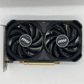中古 MSI GeForce RTX 4060 VENTUS 2X BLACK 8G OC (RTX4060 8GB) 158792 状態： C:並品