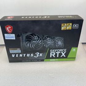 中古 MSI GeForce RTX 3080 Ti VENTUS 3X 12G OC (RTX3080Ti 12GB) 1300007928 状態： C:並品