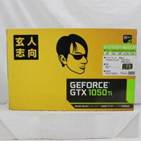 中古 玄人志向 GF-GTX1050Ti-4GB/OC/SF(GTX1050Ti 4G GDR5) 133575【7/2大決算値下げ!】 状態： C:並品
