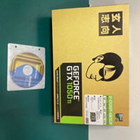 中古 玄人志向 GF-GTX1050Ti-4GB/OC/SF(GTX1050Ti 4G GDR5) 133575 状態： C:並品