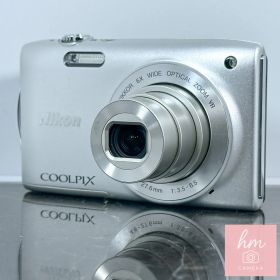 Nikon COOLPIX S3300 シルバー コンパクトデジタルカメラ 1600万画素 光学6倍ズーム