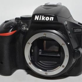 260531★極上★Nikon デジタル一眼レフカメラ D5500 ボディー ブラック 2416万画素 3.2型液晶 タッチパネル D5500BK