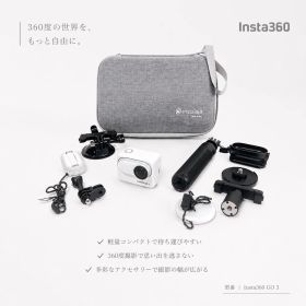 ◇Insta360 go3 360度カメラ アクションカメラ 4K動画 手ブレ補正 防水仕様 Vlog 動画撮影 y2k archive